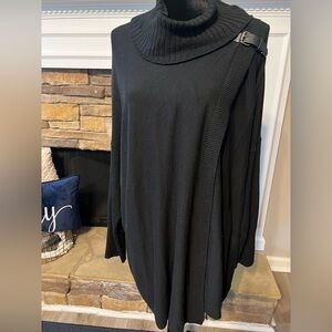 Croft & Barrow Black Sweater Coat